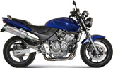 Tubo De Escape Con Homologación Acústica Oval Acero - Mivv Compatible Con Honda Hornet 600 (1998-2000)