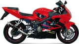Tubo De Escape Con Catalizador Y Homologación Acústica Gp Acero Negro - Mivv Compatible Con Honda Cbr 600 Fs (2001-2003)