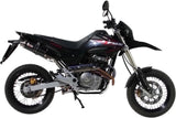 Escape Doble Con Homologación Acústica Gp Carbono - Mivv Compatible Con Honda Fmx 650 (2005-2006)