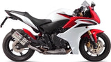 Tubo De Escape Con Homologación Acústica Suono Acero Carbono - Mivv Compatible Con Honda Cbr 600 F (2011-2013)