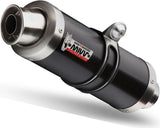 Tubo De Escape Con Homologación Acústica Gp Acero Negro - Mivv Compatible Con Honda Cbr 1000 Rr (2008-2013)
