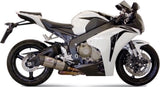 Tubo De Escape Sin Catalizador Y Con Homologación Acústica Suono Acero Carbono - Mivv Compatible Con Honda Cbr 1000 Rr (2008-2013)