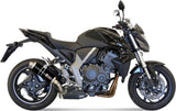 Tubo De Escape Con Homologación Acústica Gp Acero Negro - Mivv Compatible Con Honda Cb 1000 R (2008-2017)