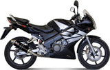 Sistema De Escape Completo Con Catalizador Y Homologación Acústica Gp Acero Negro - Mivv Compatible Con Honda Cbr 125 R (2004-2010)