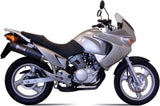 Tubo De Escape Con Homologación Acústica Oval Carbono Carbono - Mivv Compatible Con Honda Xl 125 Varadero (2007-2011)