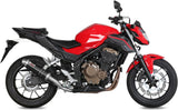 Tubo De Escape Con Homologación Acústica Gp Acero Negro - Mivv Compatible Con Honda Cb 500 F (2016-2018)