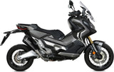 Sistema De Escape Completo Sin Catalizador Y Con Homologación Acústica Delta Race Acero Negro Carbono - Mivv Compatible Con Honda X-Adv 750 (2017-2024)