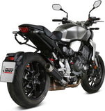 Tubo De Escape Con Homologación Acústica Gppro Carbono - Mivv Compatible Con Honda Cb 1000 R (2018-2024)