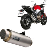 Tubo De Escape Con Homologación Acústica Gppro Titano - Mivv Compatible Con Honda Cb 500 F (2019-2024)