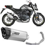 Sistema De Escape Completo Sin Catalizador Y Con Homologación Acústica Sr-1 Acero - Mivv Compatible Con Honda Cb 750 Hornet (2023-2024)