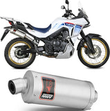 Tubo De Escape Con Homologación Acústica Dakar Acero - Mivv Compatible Con Honda Xl 750 Transalp (2023-2024)