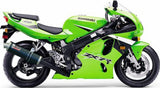 Tubo De Escape Con Homologación Acústica Oval Carbono - Mivv Compatible Con Kawasaki Zx 7R (1996-2001)