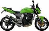 Dual Exhaust System With Sound Certification Gp Carbon - Mivv Compatible With Kawasaki Z 1000 (2003-2006)