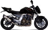 Exhaust Tip With Noise Certification Suono Stainless Steel Carbon - Mivv Compatible With Kawasaki Z 750 (2004-2006)