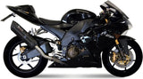 Tubo De Escape Con Homologación Acústica Suono Acero Negro Carbono - Mivv Compatible Con Kawasaki Zx-10R (2004-2005)