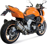 Escape Doble Con Homologación Acústica Suono Acero Carbono - Mivv Compatible Con Kawasaki Z 1000 (2007-2009)