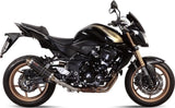 Tubo De Escape Sin Catalizador Y Con Homologación Acústica Gp Carbono - Mivv Compatible Con Kawasaki Z 750 R (2011-2014)
