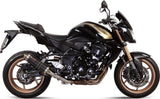 Catalytic Exhaust Tip With Sound Certification Gp Carbon - Mivv Compatible With Kawasaki Z 750 R (2011-2014)