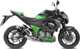 Tubo De Escape Con Homologación Acústica Gp Carbono - Mivv Compatible Con Kawasaki Z 800 (2013-2016)