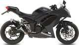 Tubo De Escape Con Homologación Acústica Gp Carbono - Mivv Compatible Con Kawasaki Z 300 (2015-2016)