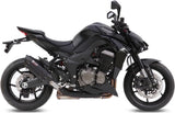 Escape Doble Con Homologación Acústica Suono Acero Negro Carbono - Mivv Compatible Con Kawasaki Z 1000 (2014-2020)