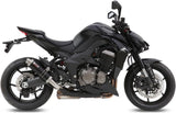 Escape Doble Con Homologación Acústica Gp Acero Negro - Mivv Compatible Con Kawasaki Z 1000 (2014-2020)