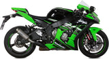Tubo De Escape Sin Catalizador Y Con Homologación Acústica Gppro Titano - Mivv Compatible Con Kawasaki Zx-10R (2016-2020)