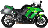 Dual Exhaust System With Sound Certification Suono Stainless Steel Carbon - Mivv Compatible With Kawasaki Z 1000 Sx (2014-2019)