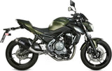 Sistema De Escape Completo Sin Catalizador Y Con Homologación Acústica Gppro Carbono - Mivv Compatible Con Kawasaki Z 650 (2017-2023)