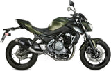 Complete Non-Catalytic Exhaust System With Sound Certification Gppro Carbon - Mivv Compatible With Kawasaki Z 650 (2017-2023)