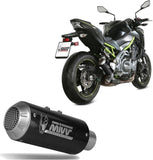 Tubo De Escape Con Homologación Acústica Mk3 Carbono - Mivv Compatible Con Kawasaki Z 900 (2017-2019)