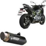 Tubo De Escape Con Homologación Acústica Gppro Acero Negro - Mivv Compatible Con Kawasaki Z 900 (2017-2024)