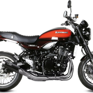 Tubo De Escape Con Homologación Acústica Gppro Carbono - Mivv Compatible Con Kawasaki Z 900 Rs (2018-2024)