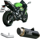 Tubo De Escape Sin Catalizador Y Con Homologación Acústica Gppro Carbono - Mivv Compatible Con Kawasaki Zx 6R 636 (2019-2020)