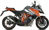 Non-Catalytic Exhaust Tip With Sound Certification Delta Race Stainless Steel Carbon - Mivv Compatible With Ktm 1290 Superduke Gt (2016-2024)