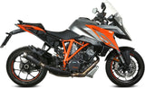 Tubo De Escape Con Homologación Acústica Gppro Acero Negro - Mivv Compatible Con Ktm 1290 Superduke Gt (2016-2024)