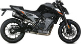 Tubo De Escape Con Homologación Acústica Delta Race Acero Negro Carbono - Mivv Compatible Con Ktm 790 Duke (2018-2020)