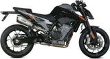 Tubo De Escape Con Homologación Acústica Delta Race Acero Carbono - Mivv Compatible Con Ktm 790 Duke (2018-2020)