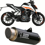 Exhaust Tip With Noise Certification Gppro Carbon - Mivv Compatible With Ktm 390 Duke (2021-2023)