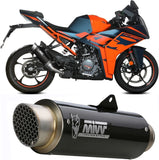 Tubo De Escape Con Homologación Acústica Gppro Carbono - Mivv Compatible Con Ktm Rc 390 (2021-2024)