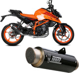 Exhaust Tip With Noise Certification Gppro Carbon - Mivv Compatible With Ktm 390 Duke (2024)