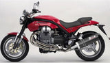 Non-Catalytic Exhaust Tip With Sound Certification Oval Carbon Carbon - Mivv Compatible With Moto Guzzi Griso 1100 (2006-2011)