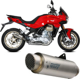 Tubo De Escape Con Homologación Acústica Gppro Titano - Mivv Compatible Con Moto Guzzi V 100 Mandello 1000 (2022-2024)