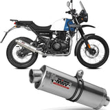 Tubo De Escape Con Catalizador Y Homologación Acústica Oval Acero - Mivv Compatible Con Royal Enfield Himalayan (2021-2023)