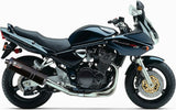 Tubo De Escape Con Homologación Acústica Oval Carbono - Mivv Compatible Con Suzuki Gsf 1200 Bandit (1996-2000)