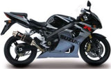 Tubo De Escape Con Homologación Acústica Gp Carbono - Mivv Compatible Con Suzuki Gsx-R 1000 (2003-2004)