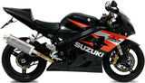 Tubo De Escape Con Homologación Acústica Oval Titano - Mivv Compatible Con Suzuki Gsx-R 1000 (2003-2004)