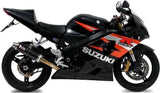 Tubo De Escape Con Homologación Acústica Gp Carbono - Mivv Compatible Con Suzuki Gsx-R 600 (2004-2005)