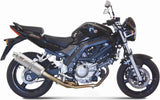 Tubo De Escape Con Catalizador Y Homologación Acústica Oval Acero - Mivv Compatible Con Suzuki Sv 650 (2004-2015)