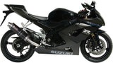 Tubo De Escape Con Homologación Acústica Gp Carbono - Mivv Compatible Con Suzuki Gsx-R 1000 (2005-2006)